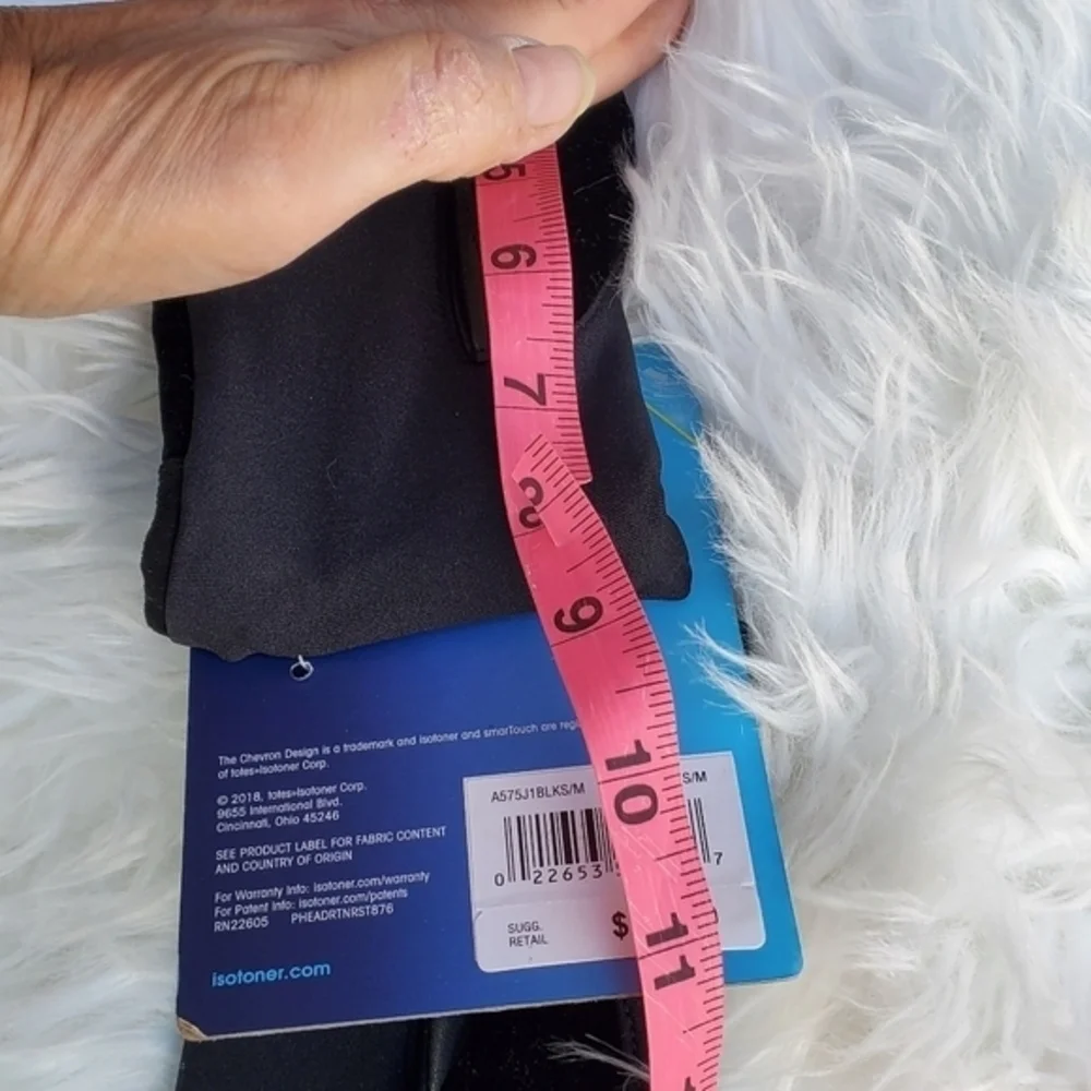 Isotoner Smart Touch Velvet Gloves S/‎ M